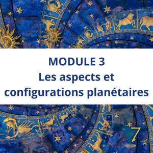 Formation en astrologie : aspects et configurations planétaires
